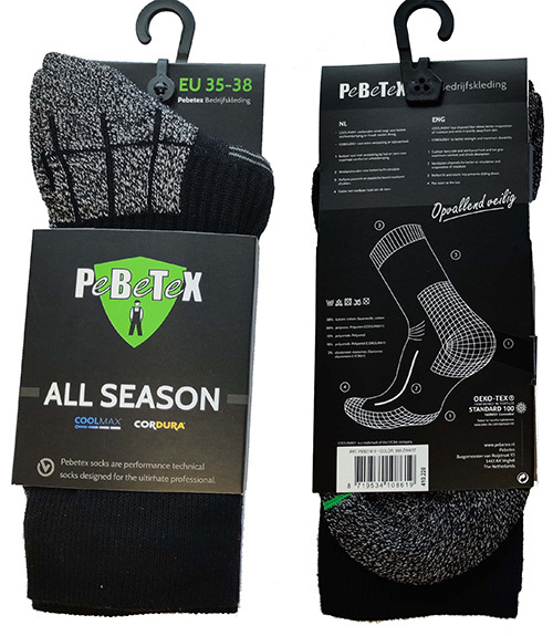 Sokken Pebetex all season - 1